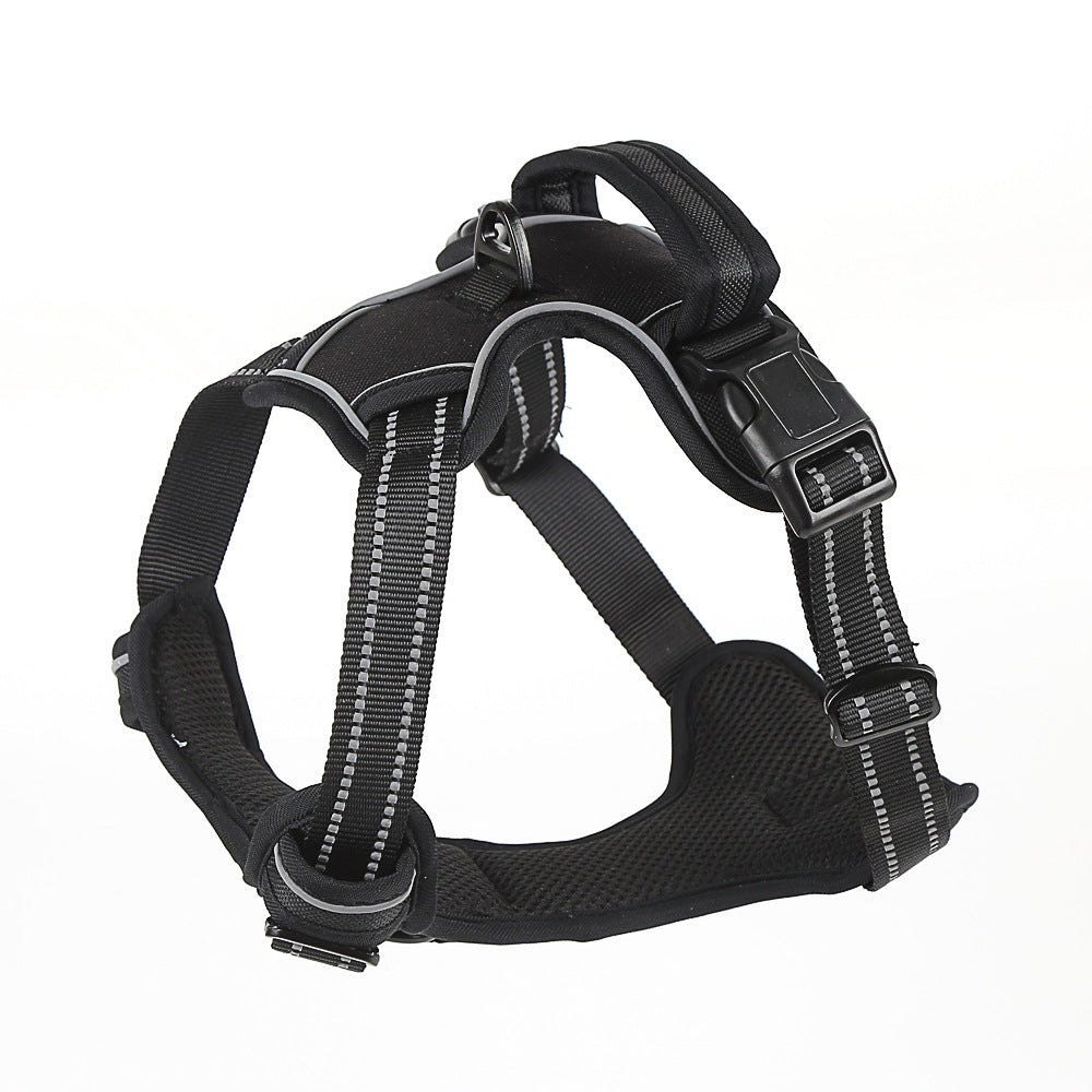 No Pull Dog Harness Reflective Breathable Adjustable Vest