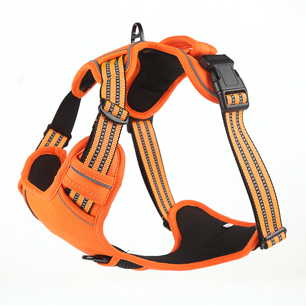 No Pull Dog Harness Reflective Breathable Adjustable Vest