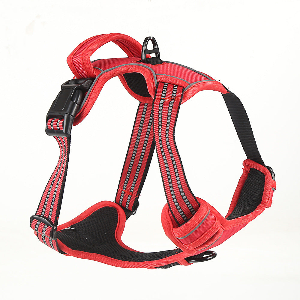 No Pull Dog Harness Reflective Breathable Adjustable Vest