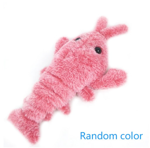 Interactive Flopping Fish Cat Toy USB Rechargeable Plush Toy