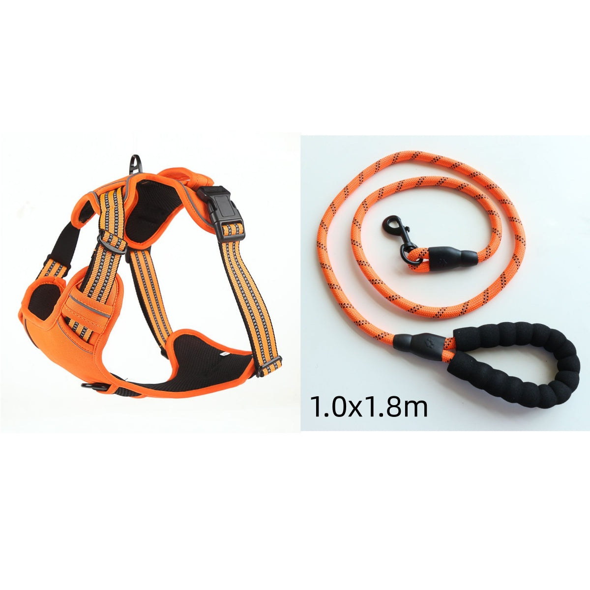 No Pull Dog Harness Reflective Breathable Adjustable Vest