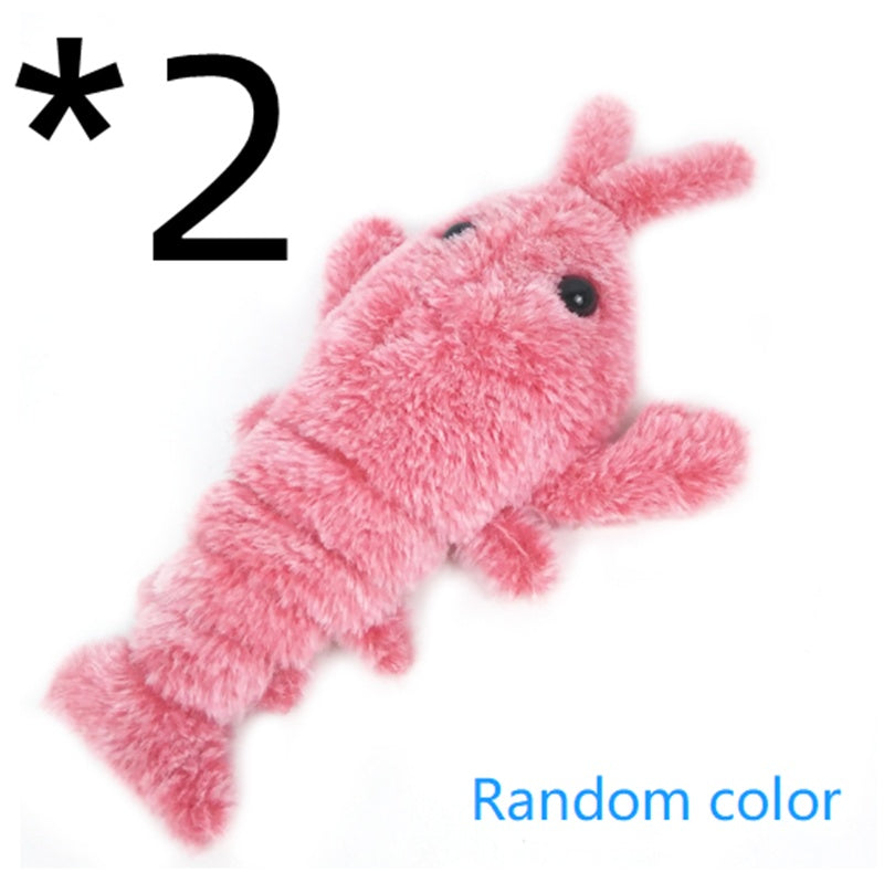Interactive Flopping Fish Cat Toy USB Rechargeable Plush Toy