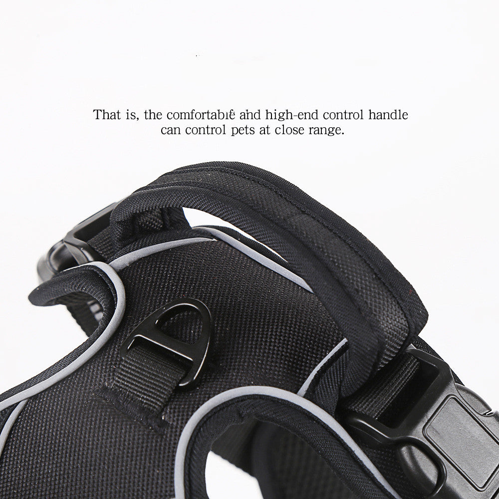 No Pull Dog Harness Reflective Breathable Adjustable Vest